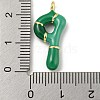 Brass Enamel Pendants KK-E093-03G-P-3