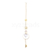 Hanging Crystal Aurora Wind Chimes HJEW-Z003-12-2