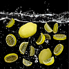 22Pcs 3 Styles Plastic Simulated Lemon DJEW-AR0001-15B-3