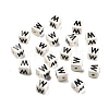 20Pcs Porcelain Beads PORC-FS0001-08W-1