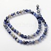 Natural Sodalite Beads Strand X-GSR8mmC013-3