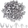 Unicraftale 304 Stainless Steel Rhinestone Claw Settings STAS-UN0015-12P-6