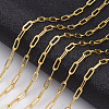 Brass Paperclip Chains CHC-S008-001A-G-3