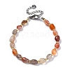 Natural Carnelian Beaded Bracelets for Women G-P563-07P-18-4