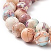 Natural Imperial Jasper Beads Strands X-G-E358-8m-01-6