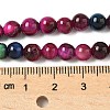 Grade AB Natural Tiger Eye Beads Strands G-F591-18-6mm-06-6