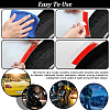 AHADERMAKER 4 Sets 2 Styles Waterproof Epoxy Resin Reflective film Car Stickers FIND-GA0003-47A-7