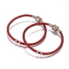 Braided Stainless Steel Wire European Style Bracelets Making AJEW-D047-02A-02CG-2