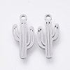 Tarnish Resistant 201 Stainless Steel Pendants STAS-S110-001P-1