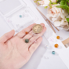 15Pcs 15 Styles Handmade Blown Glass Globe Beads GLAA-GO0001-10-3
