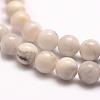 Natural Howlite Beads Strands G-E380-08-6mm-3