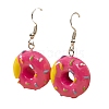 Resin Food Model Dangle Earrings PW-WG3DC69-01-3