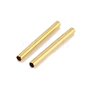 Brass Tube Beads KK-B120-03I-G-2