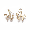 Brass Charms KK-L179-08W-G-2