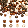   150 Pcs 3 Colors Wooden Beads WOOD-PH0001-49-1