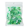 424G 8 Styles Plastic Pearlized Beads KY-FS0001-21C-4