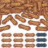 40Pcs PU Leather Craft Label Tags DIY-TADJ0001-22C-1
