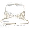 Alloy Crystal Rhinestone Sexy Bra Body Chain WG4C2C6-01-2