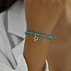 Natural Turquoise Beads Charm Bracelets for Women ET0465-1