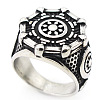 304 Stainless Steel Finger Rings for Men FS-WG5D407-01-2