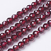 Natural Garnet Beads Strands G-D167-B-2mm-2