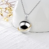 Titanium Steel Pendant Necklaces PW-WG64110-01-1