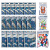 60Pcs 3 Styles Laser Plastic Resealable Bags ABAG-TA0001-56A-1