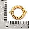 Brass Pave Colorful Glass Connector Charms KK-G493-19G-3