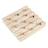 5-Slot Wood Rings Display Stands RDIS-WH0006-30-1