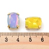 Rectangle Opal Sew On Rhinestones RGLA-G024-03A-G-3