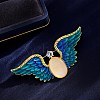 Wing Enamel Pins PW-WGFB750-01-5