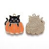 Autumn Theme Alloy Enamel Pendants ENAM-J649-06LG-01-2