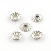 Tarnish Resistant Flower 304 Stainless Steel Bead Caps STAS-R083-15-1