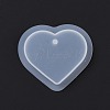 Heart Pendant Food Grade Silicone Molds DIY-D074-13-4