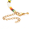 Love Beaded Necklace for Teen Girl Women X1-NJEW-TA00008-3