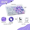 Transparent & Opaque Acrylic Beads KY-FS0001-26A-4