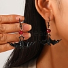 Alloy Dangle Earrings for Women PW-WG8ABE0-01-1