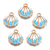 Alloy Enamel Pendants ENAM-Q446-001A-RS-1