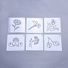 Plastic Drawing Stencil for Kids Teen Boys Girls DIY-D023-13H-1