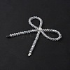 Alloy & Glass Bowknot Chandelier Component Links PALLOY-D360-01J-2