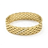 304 Stainless Steel Pave Crystal Rhinestone Hollow Out Hinged Bangles for Women BJEW-D044-01A-G-2