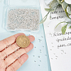 2000Pcs Brass Crimp Beads KK-BBC0022-06A-S-3