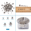 Mega Pet Round 304 Stainless Steel Beads STAS-MP0001-01P-11