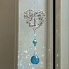 Alloy Heart with Tree of Life Hanging Ornaments PW-WG64732-02-2