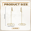 4Pcs Iron Business Cards Display Clamp AJEW-LP0010-34-2