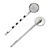 Iron Hair Bobby Pin Findings X-IFIN-Q101-5P-2