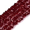 Transparent Glass Beads Strands GLAA-N018-3mm-28-1