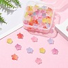 50Pcs Opaque Resin Cabochons RESI-FS0001-57-8