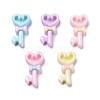 Opaque Cute Resin Decoden Cabochons RESI-B024-03F-1