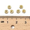 Rack Plating Brass Rhinestone Bead Spacers RB-D303-G-2